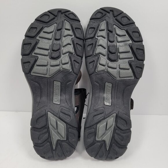 Khombu Barracuda River Comfort Men's Dark Brown Sandals US Size 11M NWT - Picture 7 of 8